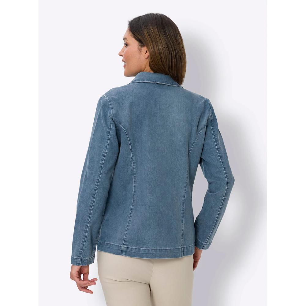 Classic Basics Jeansjacke 50% Rabatt mit kostenlosem Versand