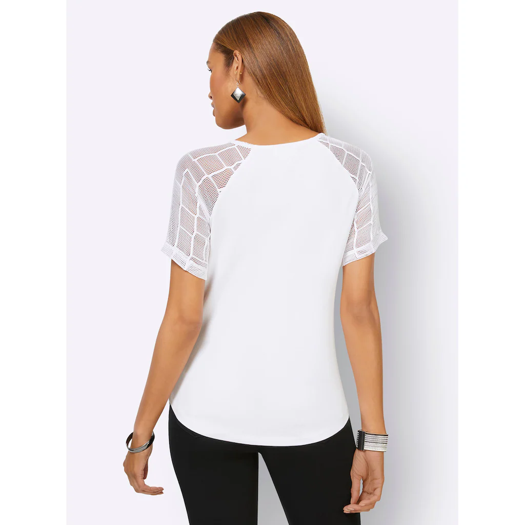 creation L Spitzenshirt »Shirt« (1 tlg.) Clearance-Verkauf