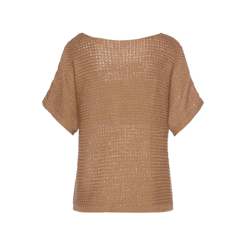 LASCANA Kurzarmpullover in luftigem Ajourstrick Strickpullover sommerlich zollfrei