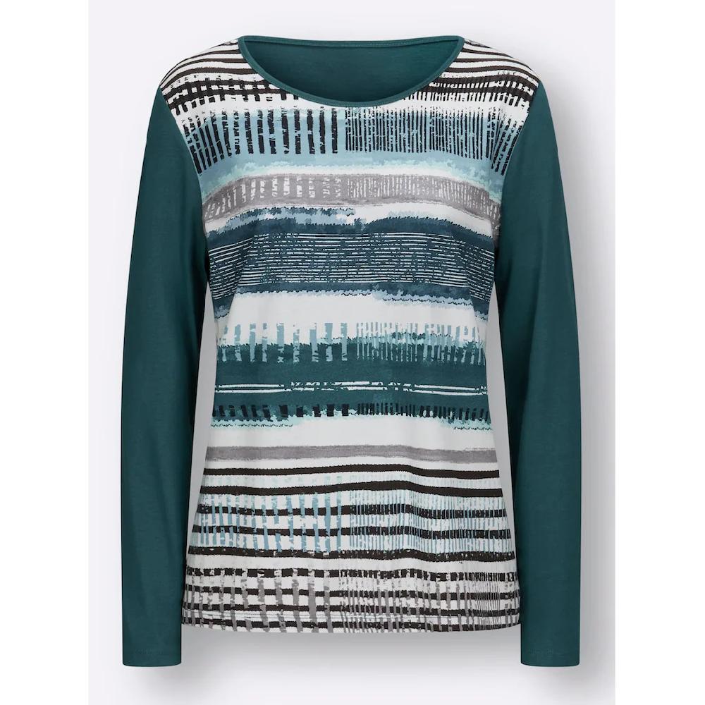 Casual Looks Langarmshirt »Shirt« (1 tlg.) Günstiger Verkauf