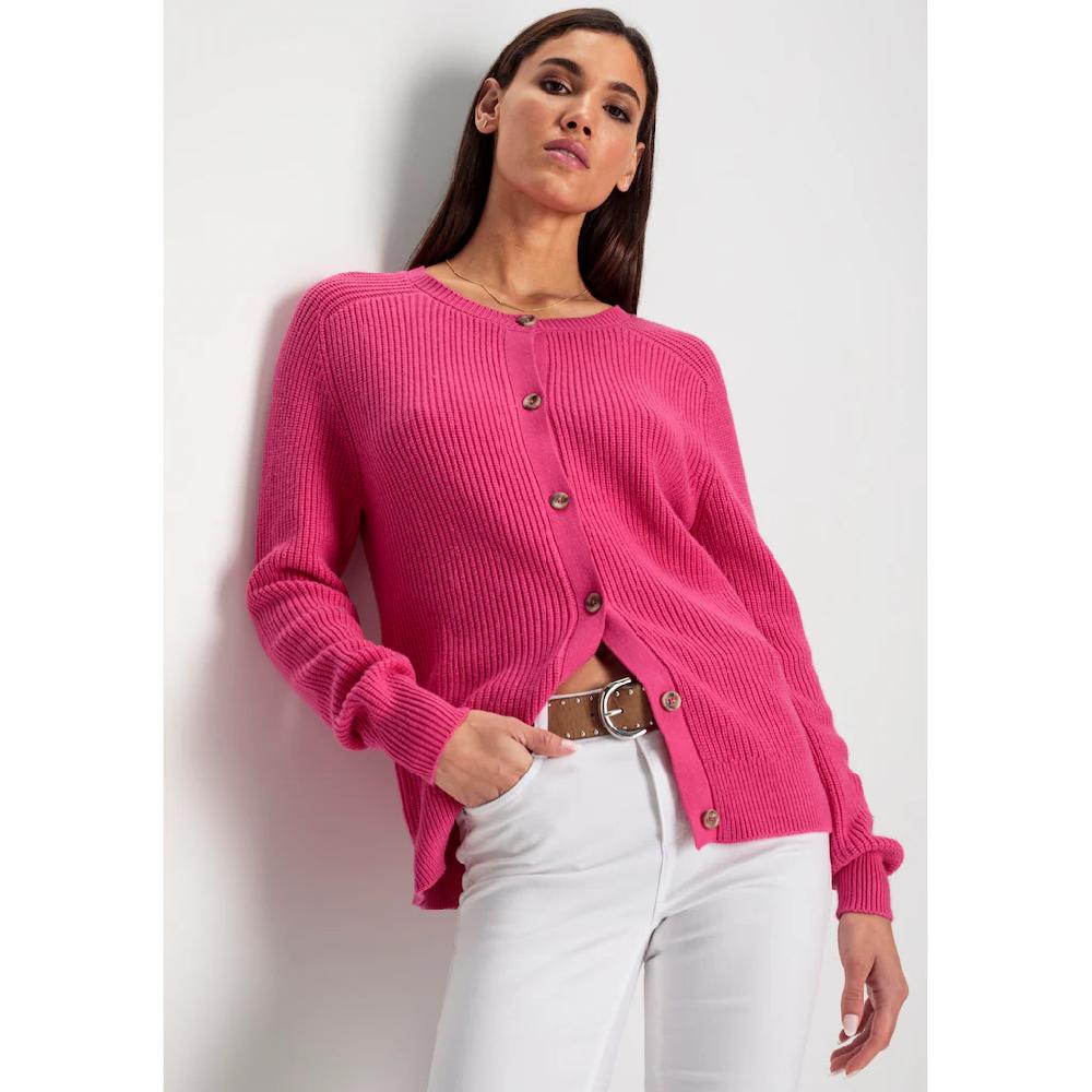 HECHTER PARIS Cardigan mit Knopfleiste - NEUE KOLLEKTION Blitzverkäufe