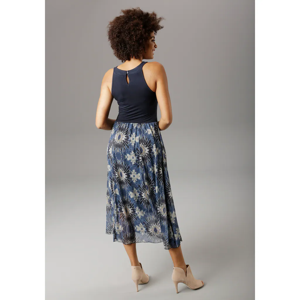 Aniston SELECTED Sommerkleid mit Batik-Druck Fabrik Onlineshop