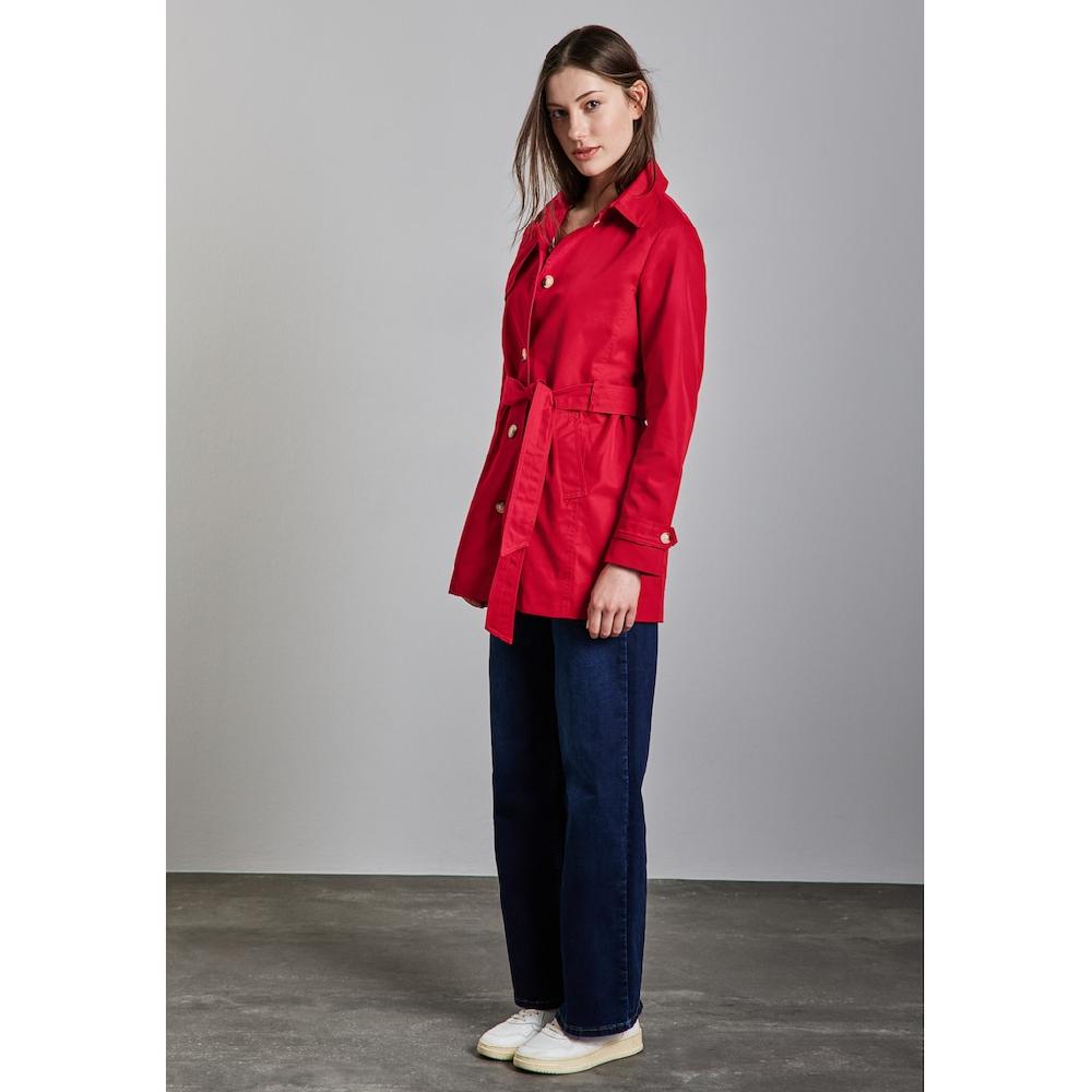 STREET ONE Trenchcoat mit Bindegürtel Rabatt