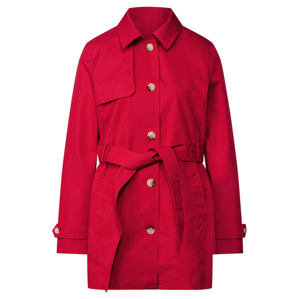 STREET ONE Trenchcoat mit Bindegürtel Rabatt