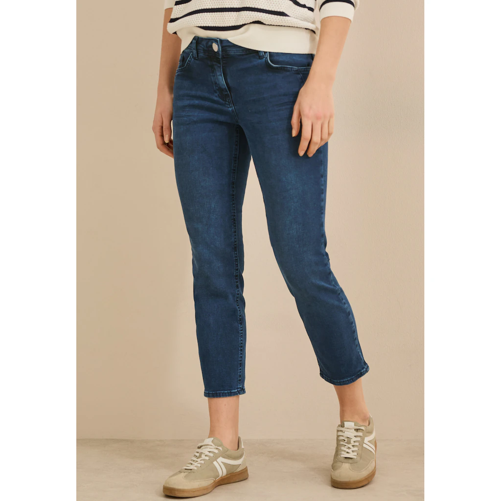 Cecil Comfort-fit-Jeans 5-Pocket-Style Großer Ausverkauf