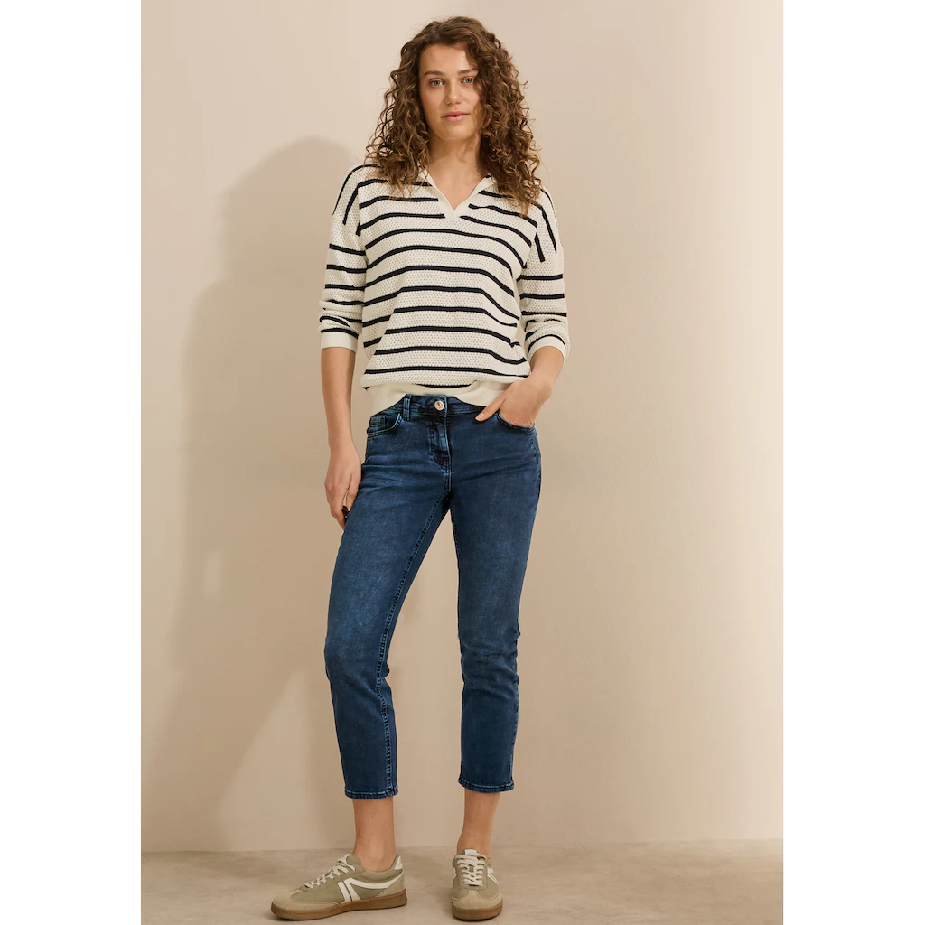 Cecil Comfort-fit-Jeans 5-Pocket-Style Großer Ausverkauf