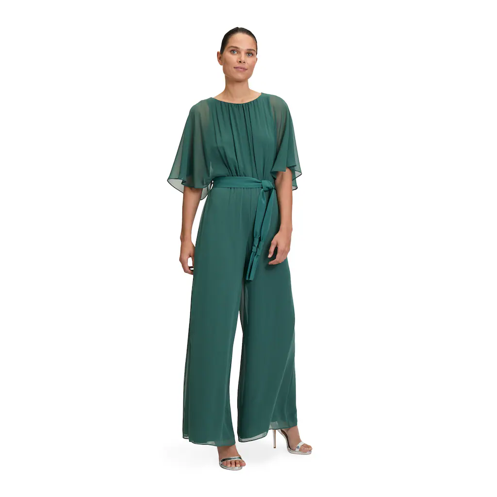 Vera Mont Overall »Vera Mont Jumpsuit mit Bindegürtel« (1 tlg.) Design Weihnachtsangebot