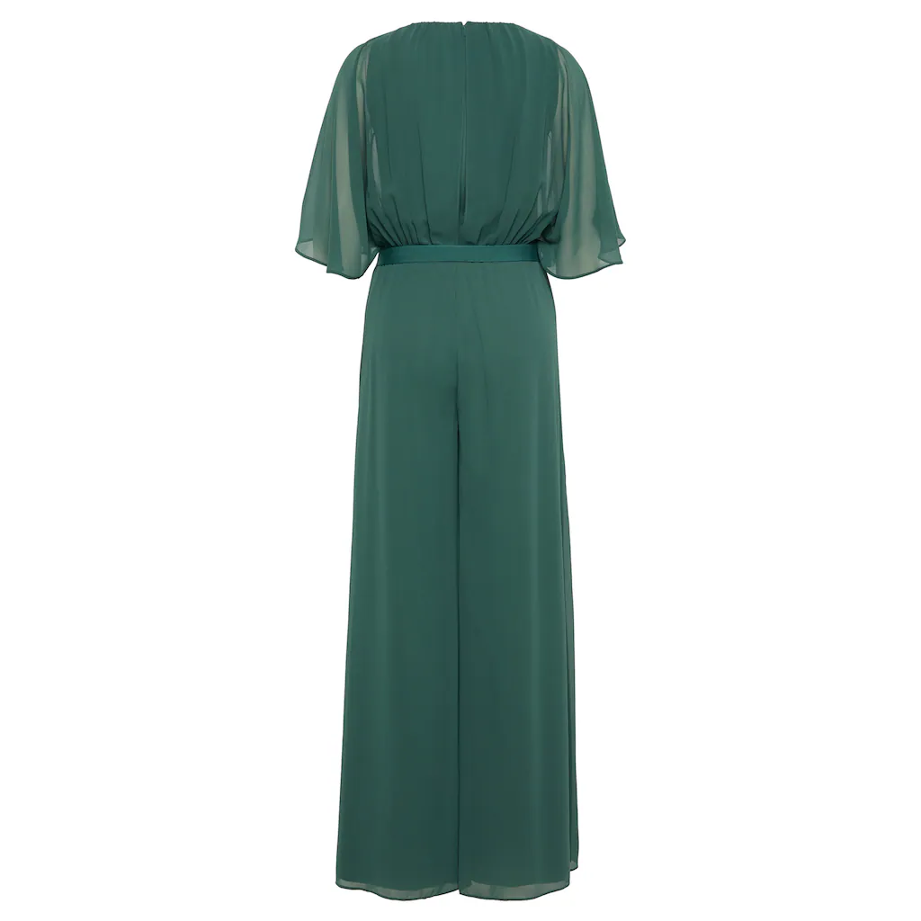 Vera Mont Overall »Vera Mont Jumpsuit mit Bindegürtel« (1 tlg.) Design Weihnachtsangebot