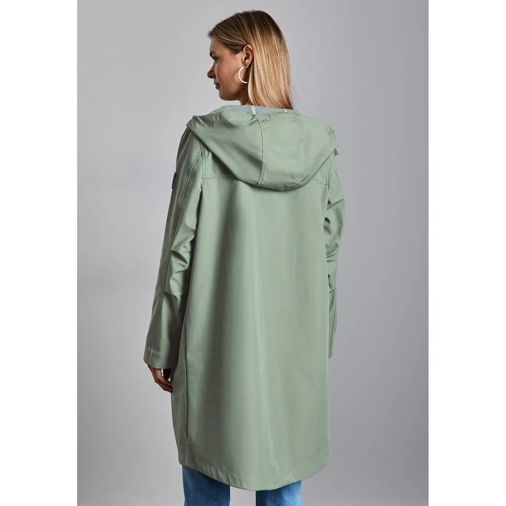 STREET ONE Kurzjacke mit Kapuze wasserabweisend Saisonale Angebote