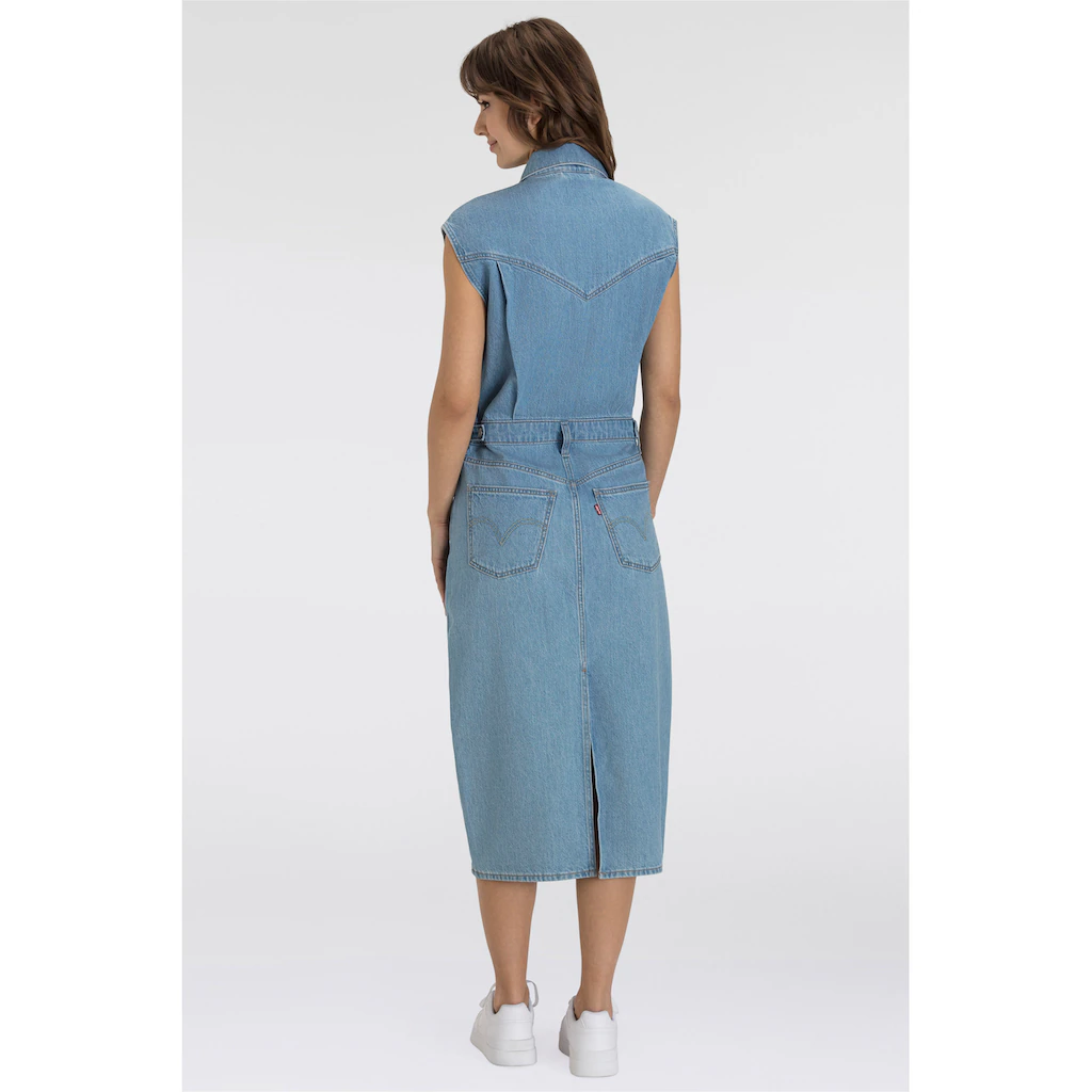 Levi's® Jeanskleid »ICONIC SLEEVELESS DRESS« Räumungsverkauf