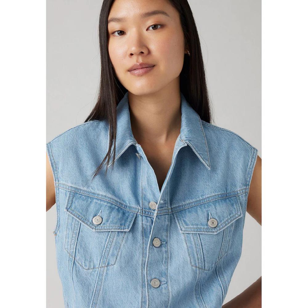Levi's® Jeanskleid »ICONIC SLEEVELESS DRESS« Räumungsverkauf