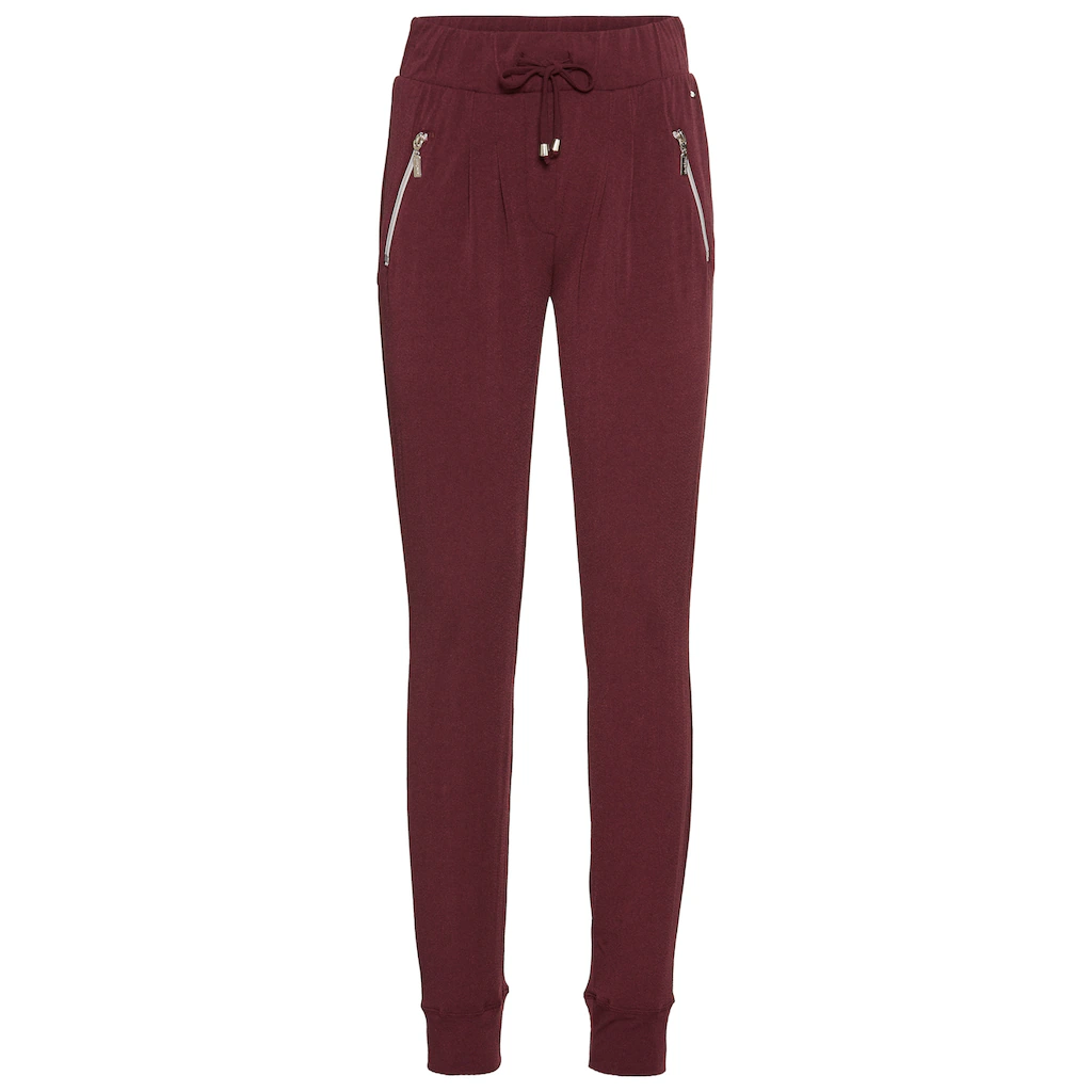 Laura Scott Jogger Pants mit Reißverschlusstaschen Tiefpreis