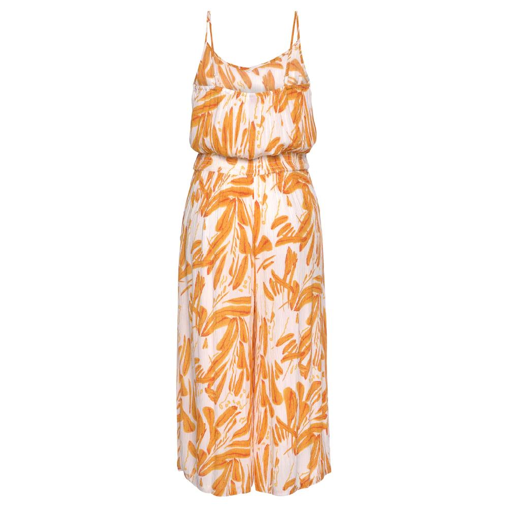 s.Oliver Culotte-Overall mit Alloverdruck sommerlicher Jumpsuit mit extraweitem Bein Super Sparpreis