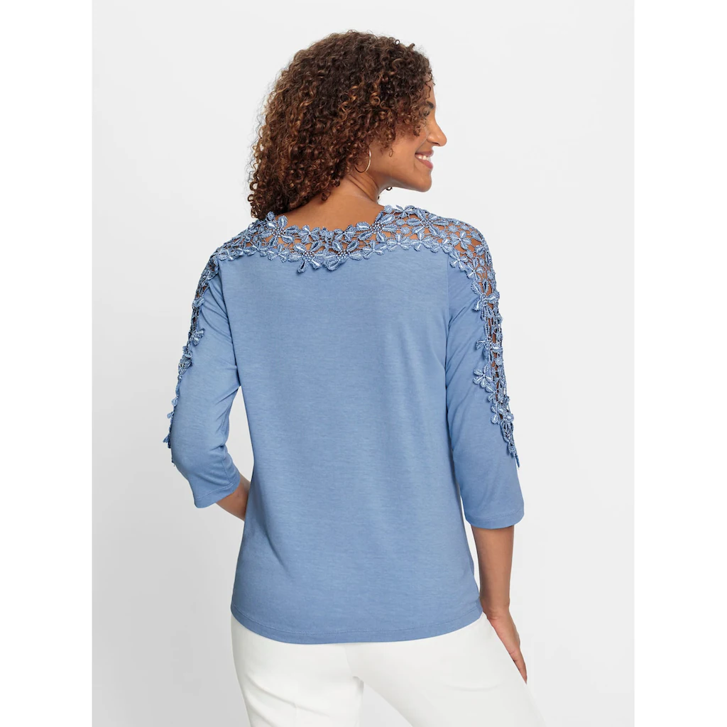 Lady 3/4-Arm-Shirt »Shirt« (1 tlg.) Bis zu 60% Rabatt