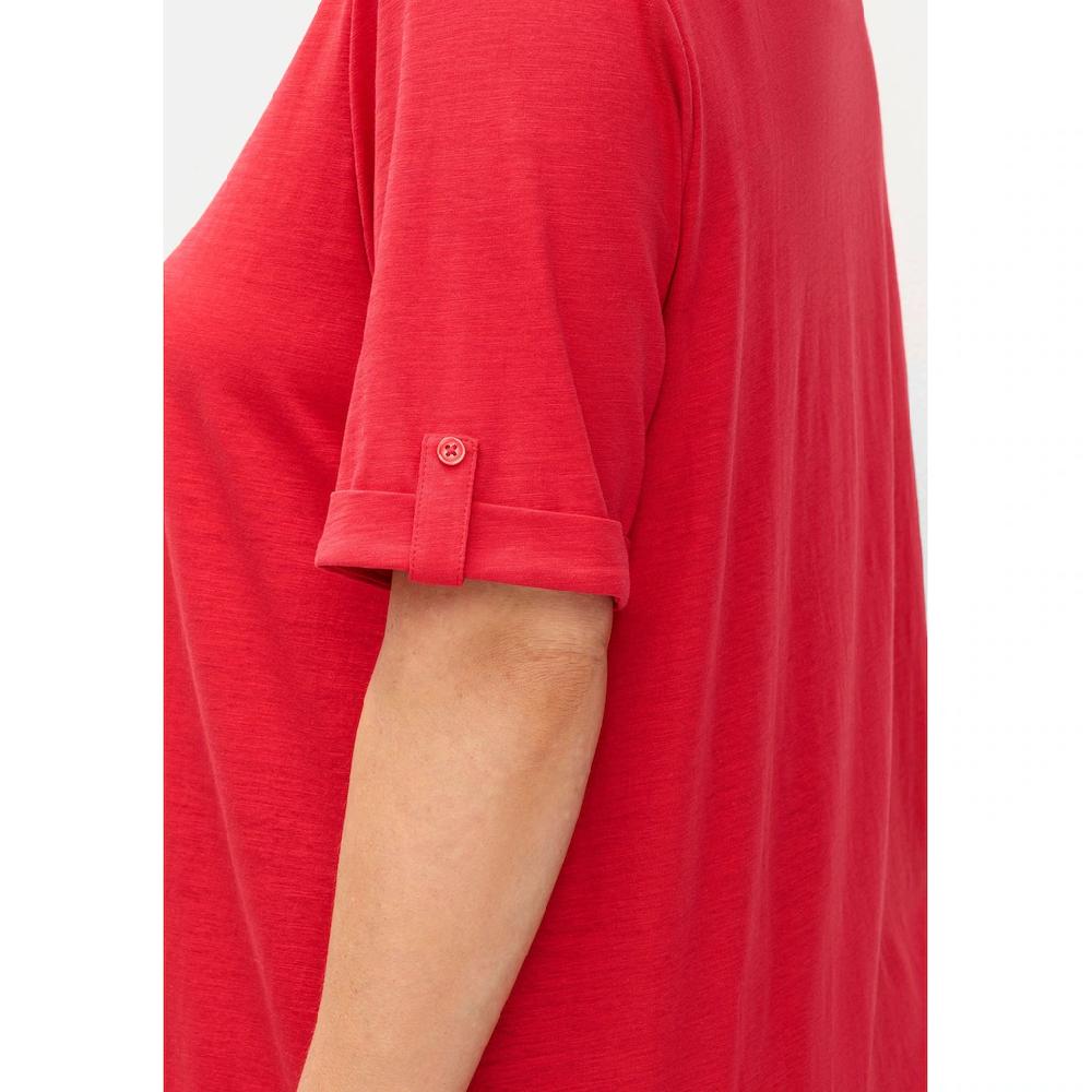 Sheego Longshirt »Große Größen« mit geschlitztem Ausschnitt Discount Store für neue Produkte