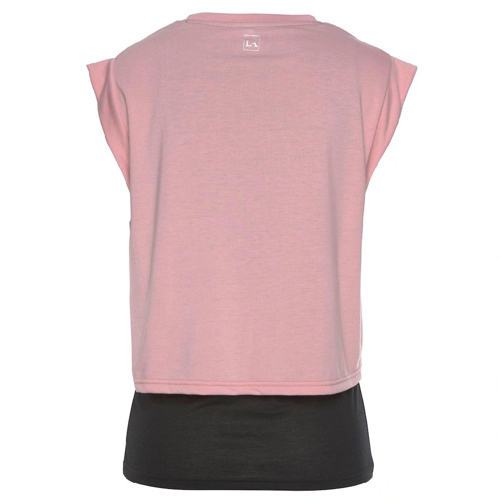 LASCANA ACTIVE 2-in-1-Shirt »Tropical« in Lagenoptik 50% Rabatt mit kostenlosem Versand