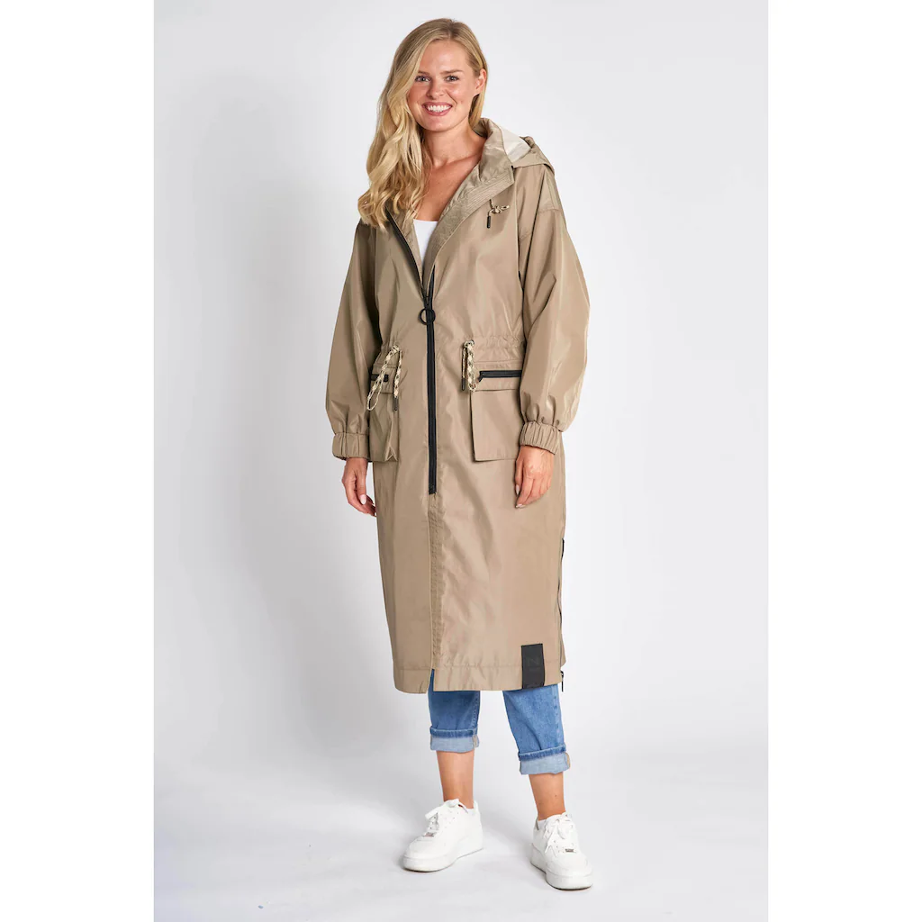 Zhrill Allwetterjacke »AILA« mit Kapuze mit seitlichen Eingrifftaschen und Kapuze Fabrikladen