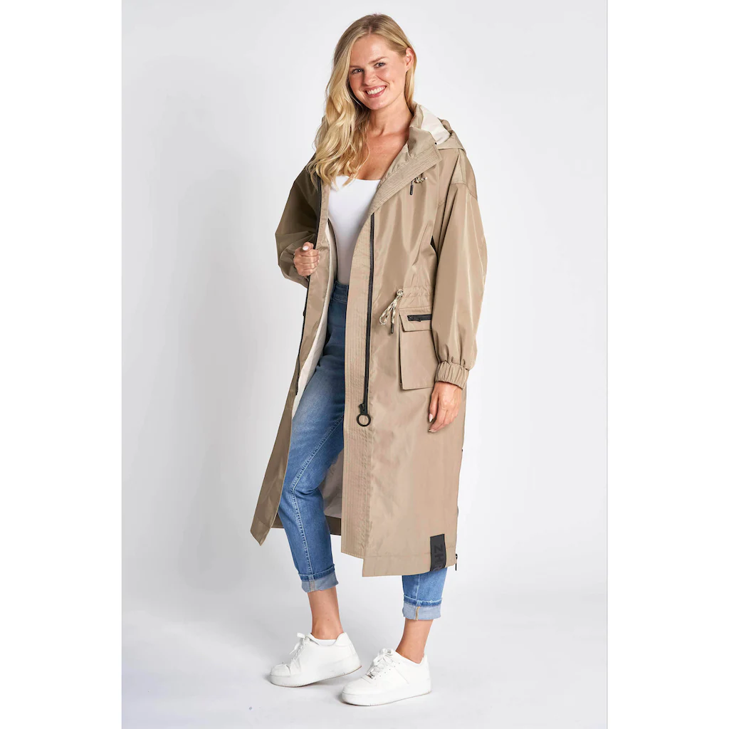 Zhrill Allwetterjacke »AILA« mit Kapuze mit seitlichen Eingrifftaschen und Kapuze Fabrikladen
