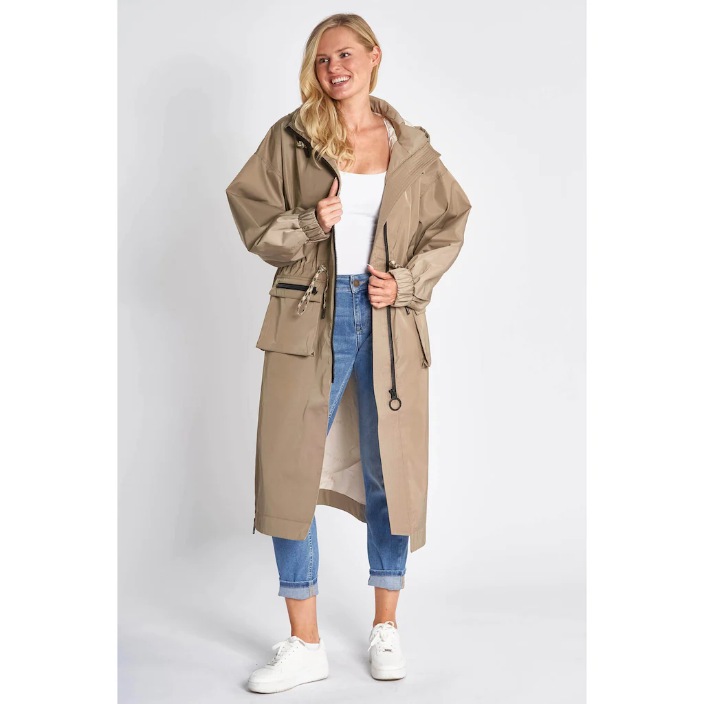 Zhrill Allwetterjacke »AILA« mit Kapuze mit seitlichen Eingrifftaschen und Kapuze Fabrikladen