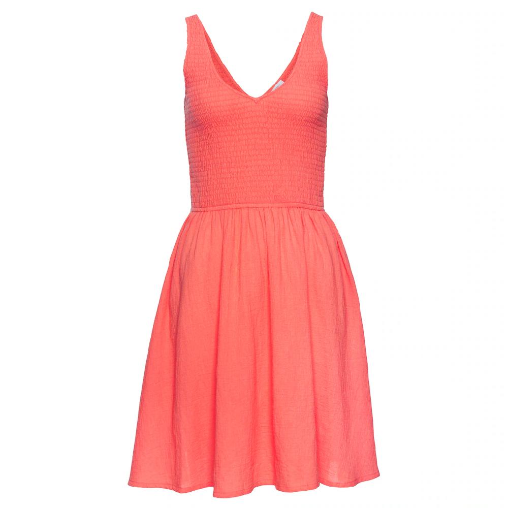 Beachtime Sommerkleid aus gewebter Baumwolle leichtes Strandkleid Outlet