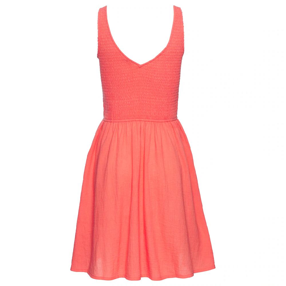 Beachtime Sommerkleid aus gewebter Baumwolle leichtes Strandkleid Outlet