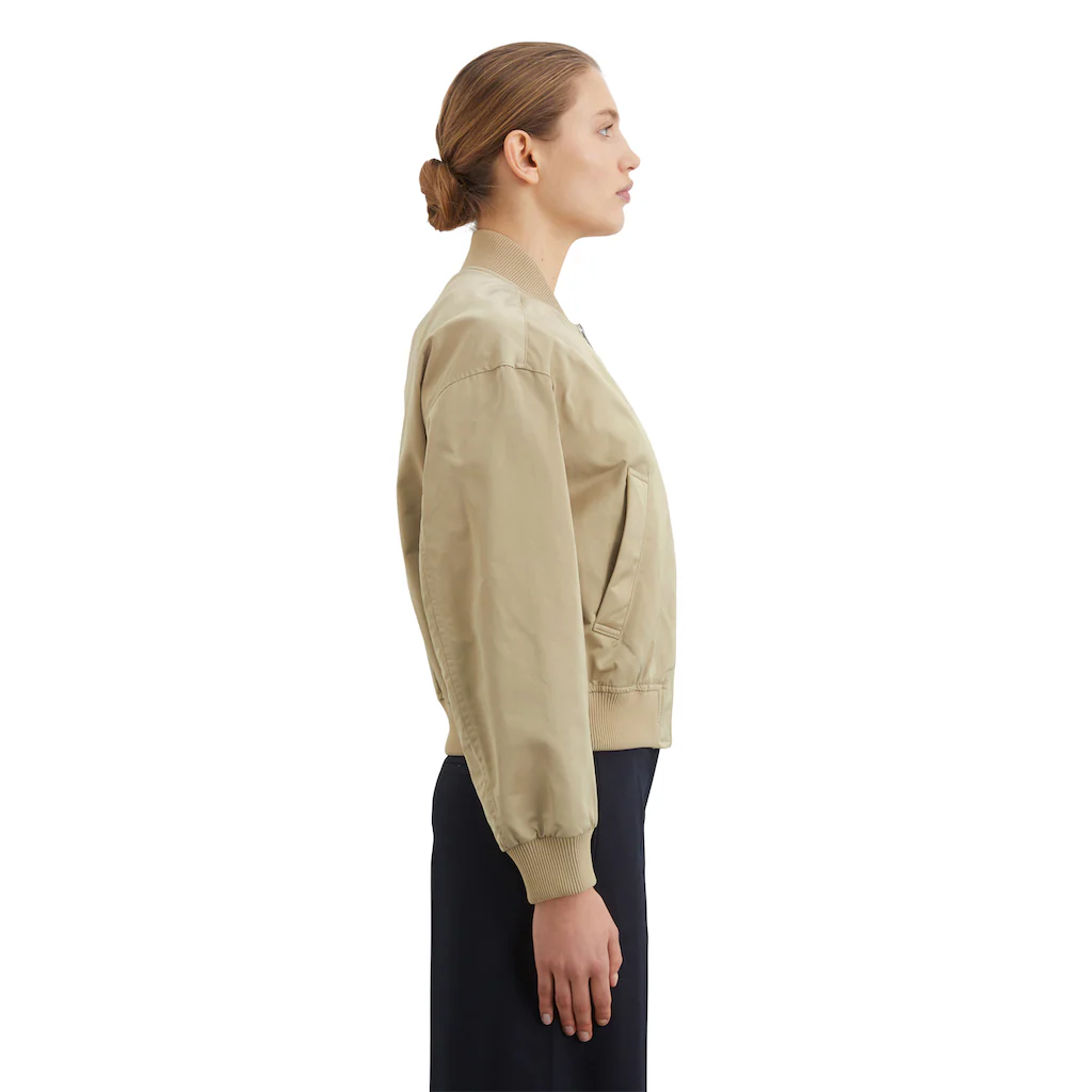 Marc O'Polo Outdoorjacke »aus recyceltem Polyester-Twill« ohne Kapuze Günstig kaufen
