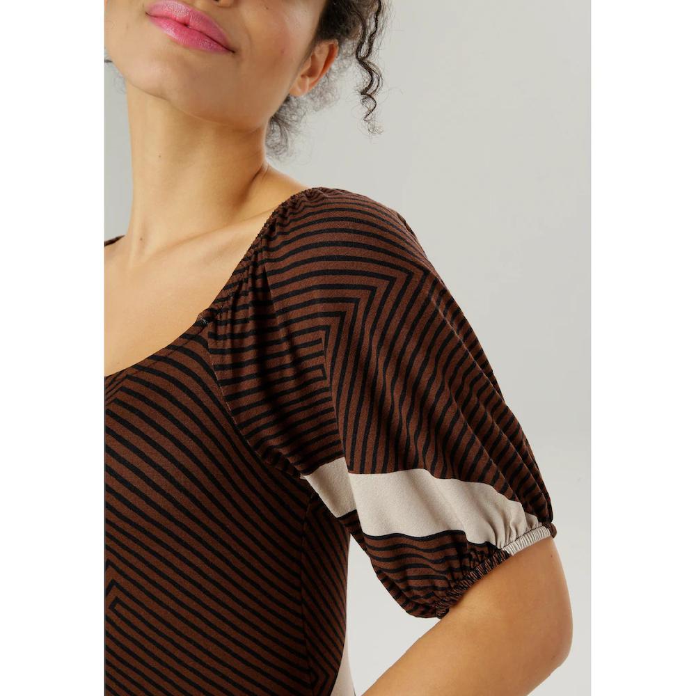 Aniston SELECTED Sommerkleid mit verlängertem Halbarm Weihnachtsangebot