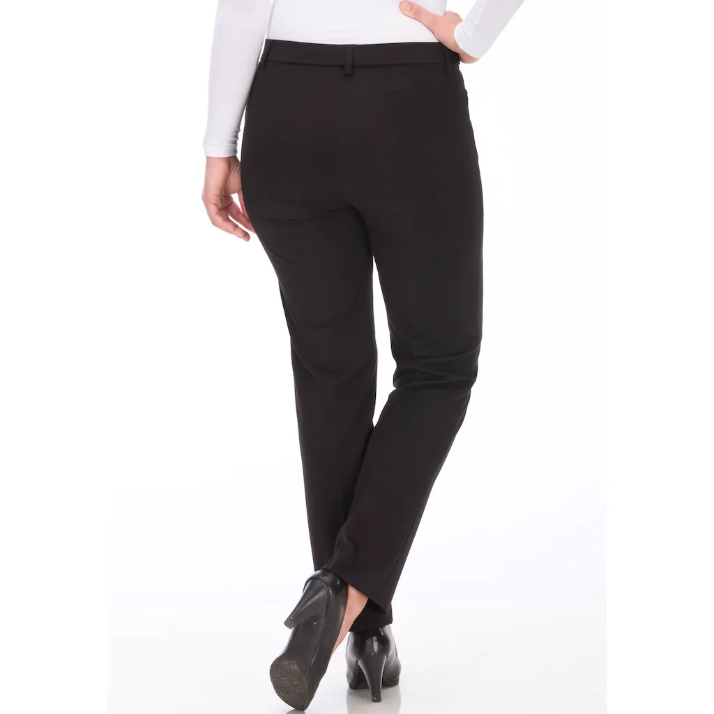 KjBRAND Stoffhose »Hose Bea in Bi-Stretch Kammgarnoptik mit Bügelfalte« ideal für kräftige Oberschenkel Räumungsverkauf