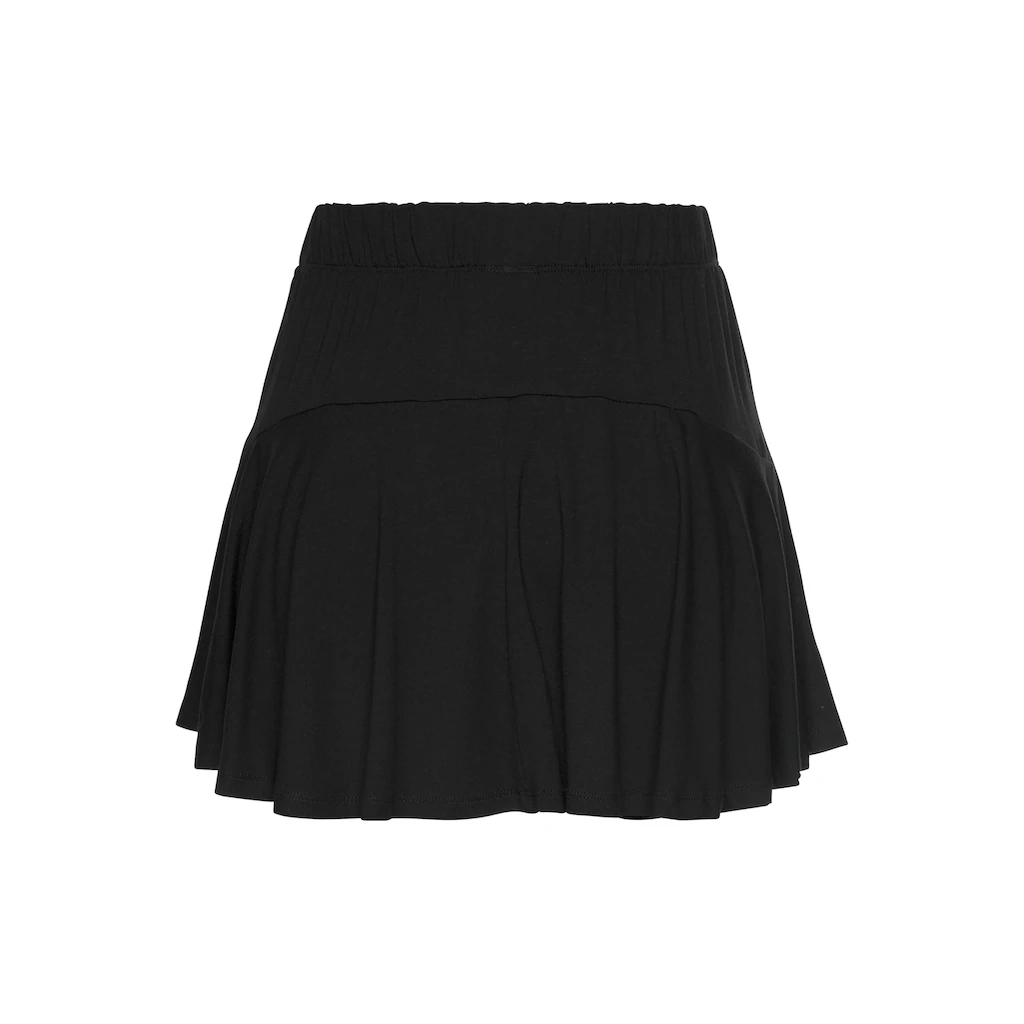 LASCANA Hosenrock Skort Rock inklusive Hose Basic VIP-Rabatte