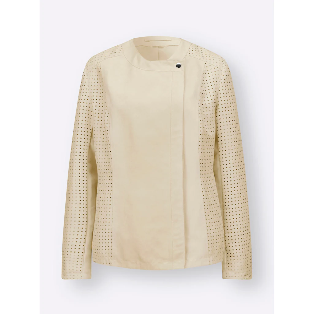Classic Basics Lederimitatjacke ohne Kapuze Bis zu 60% Rabatt