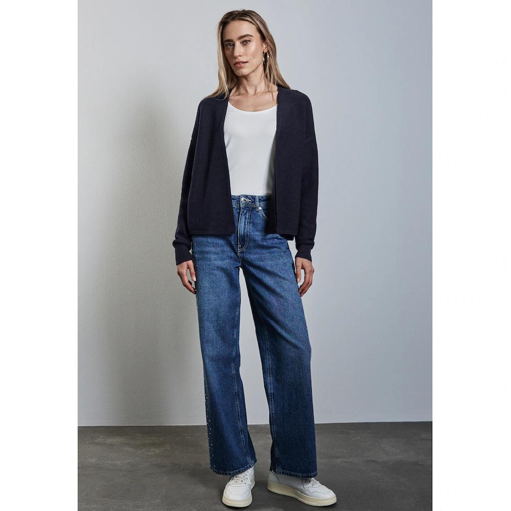STREET ONE Cardigan im angenehmen Materialmix Nur für heute