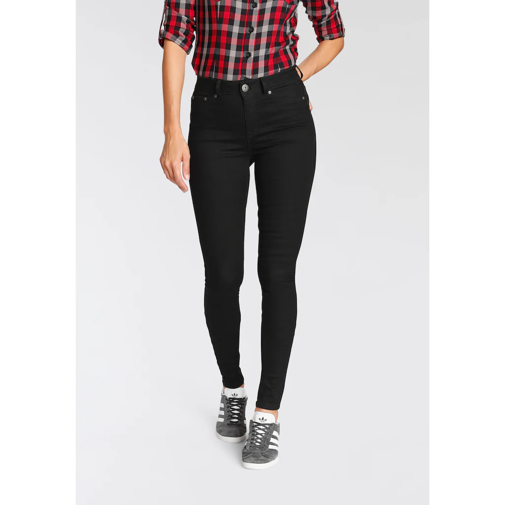 Arizona Skinny-fit-Jeans »Ultra Stretch« skinny-fit betonte Taille shaping-Effekt high Waist Discount Store für neue Produkte