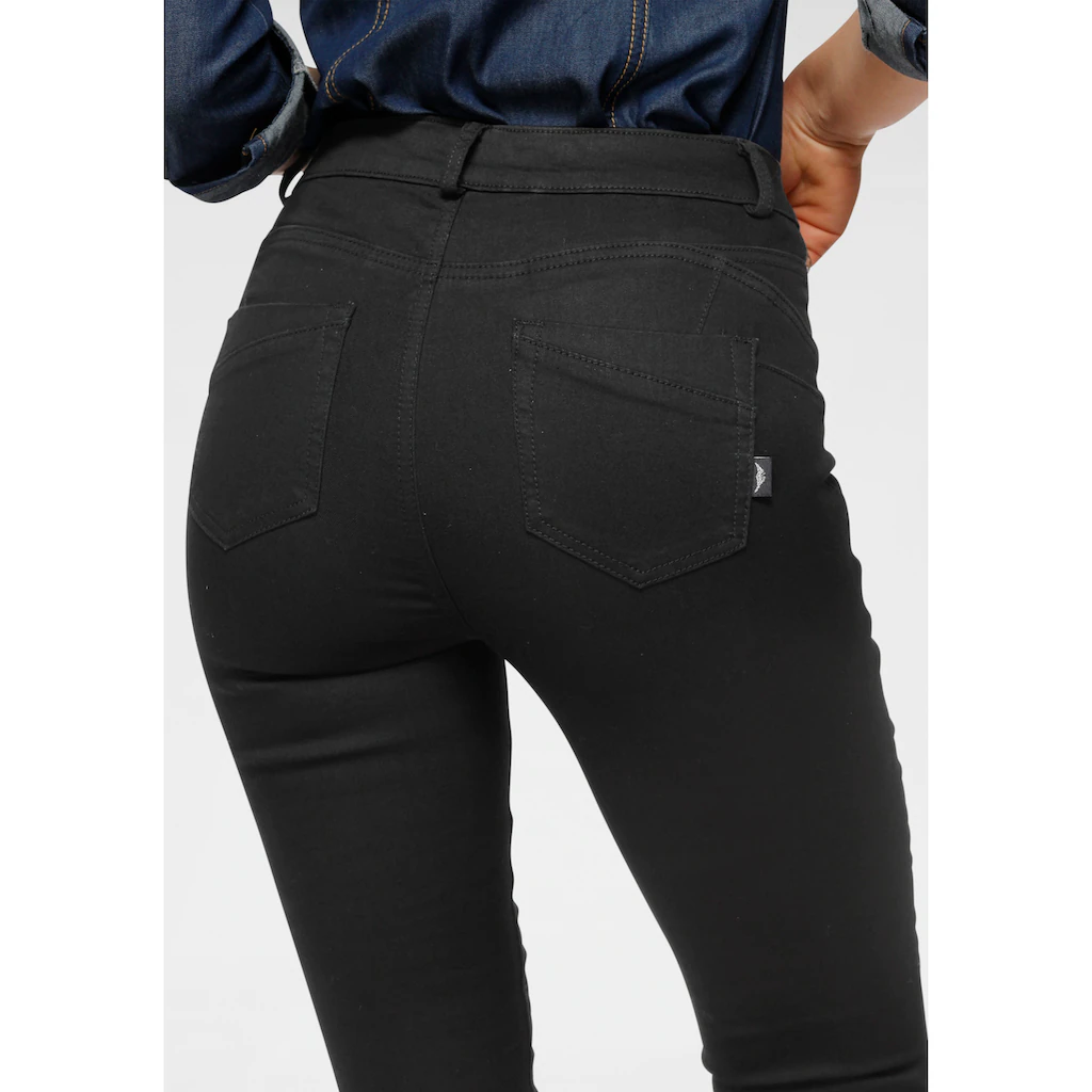 Arizona Skinny-fit-Jeans »Ultra Stretch« skinny-fit betonte Taille shaping-Effekt high Waist Discount Store für neue Produkte