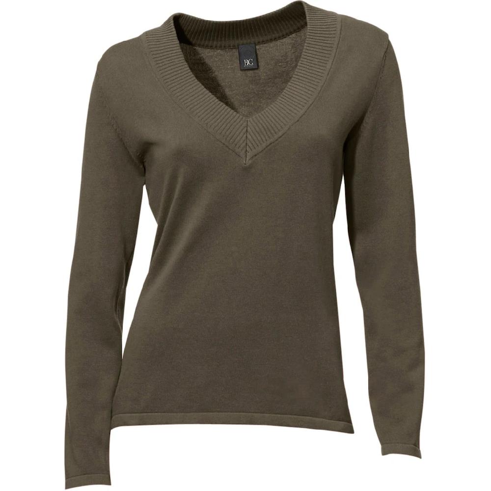 heine Strickpullover »V-Pullover« Clearance-Verkauf