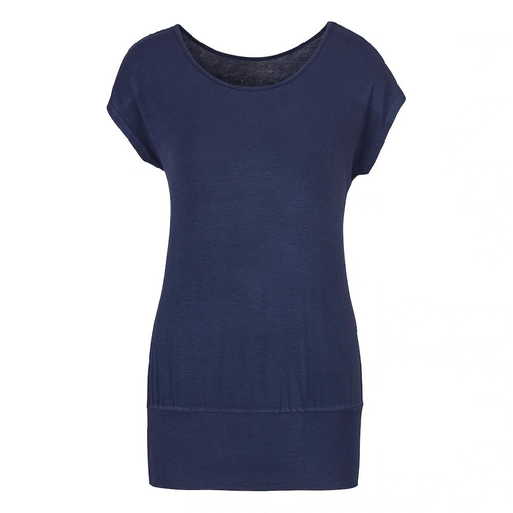 LASCANA Longshirt »mit breitem Bund« aus weichem Viskose-Stretch Outlet