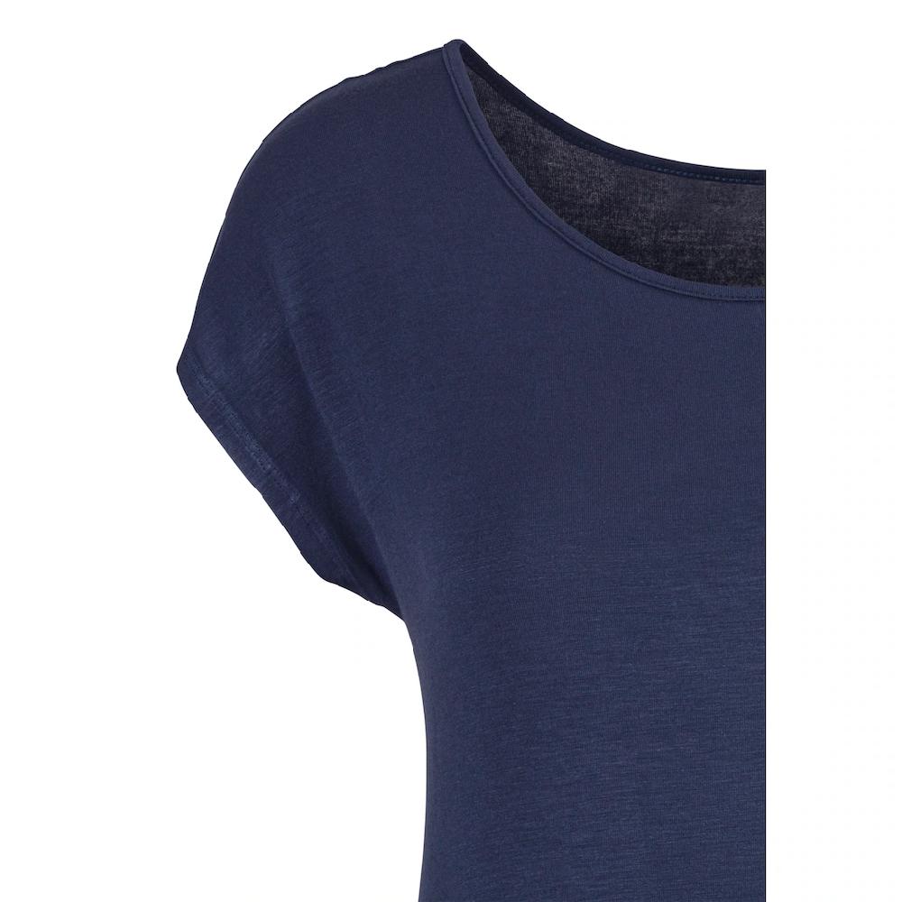 LASCANA Longshirt »mit breitem Bund« aus weichem Viskose-Stretch Outlet