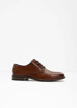 bonprix Eleganter Bugatti Schnürschuh aus Leder - braun Jubiläumsangebot