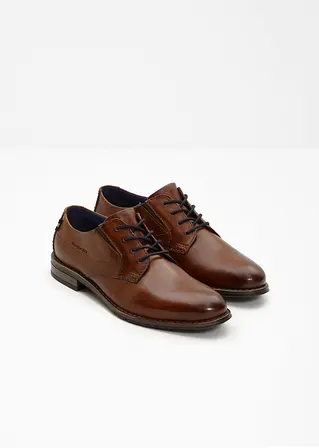 bonprix Eleganter Bugatti Schnürschuh aus Leder - braun Jubiläumsangebot