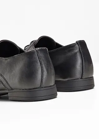 bonprix Klassischer Herren-Schnürschuh in eleganter Optik - schwarz Top Angebot