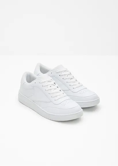 bonprix Lässiger Sneaker im sportlichen Design - weiß - Herren Super Sparpreis