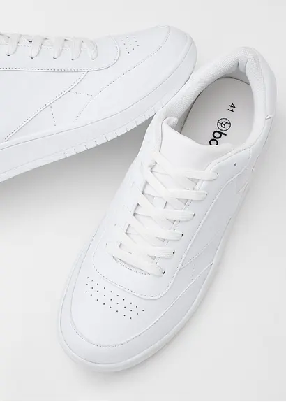 bonprix Lässiger Sneaker im sportlichen Design - weiß - Herren Super Sparpreis