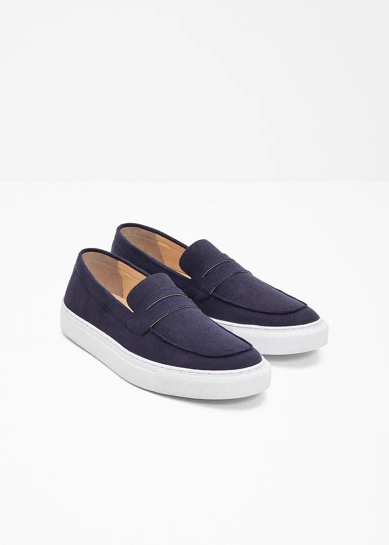 bonprix Zeitloser Loafer für Herren - blau - Herren JETZT KAUFEN