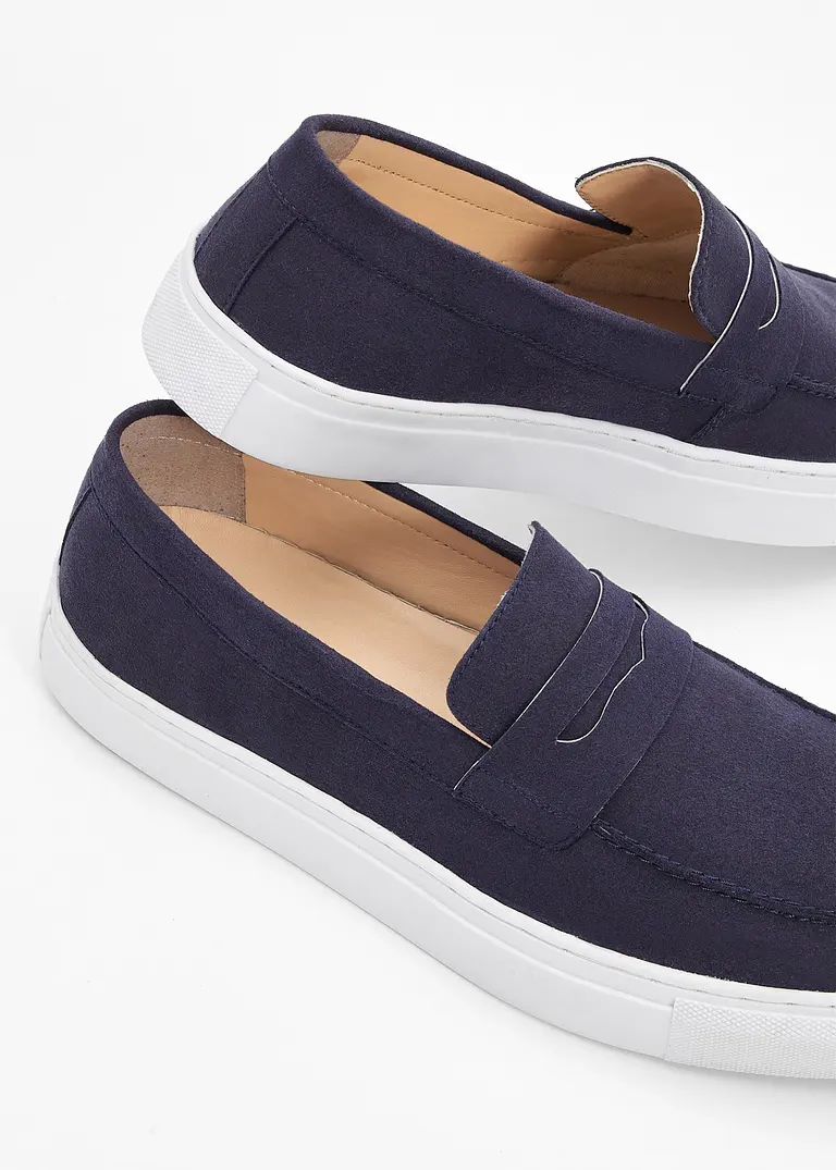 bonprix Zeitloser Loafer für Herren - blau - Herren JETZT KAUFEN