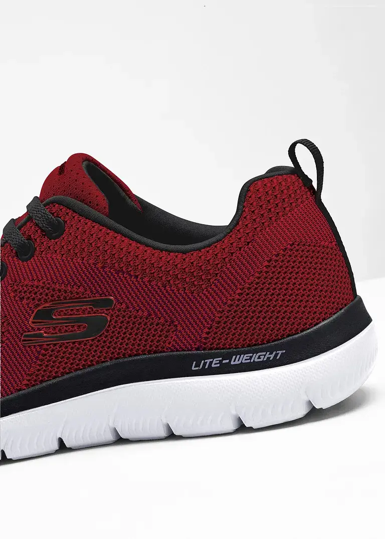 bonprix Bequemer Sneaker von Skechers - rot - Herren Letzter Tag