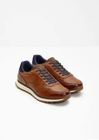 bonprix Eleganter Bugatti Sneaker aus Leder - braun - Herren Zeitbegrenzte Promotion