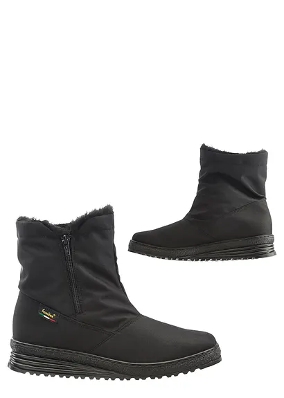 bonprix Der wasserdichte Boot mit warmem Futter - schwarz Bis zu 65% Rabatt