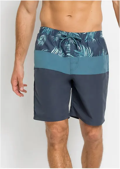 bonprix Sportliche Badeshorts - blau - Herren Riesige Rabatte