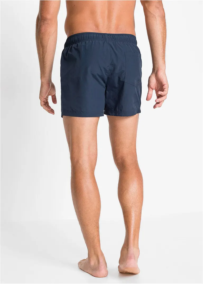 bonprix Sommerliche Badeshorts mit einer Tasche hinten. - blau Begrenzt auf 3 Tage