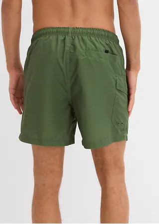 bonprix Modische Badeshorts mit seitlicher Tasche - grün Im Verkauf