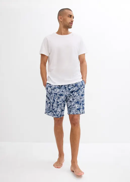 bonprix Modische Badeshorts mit tollem Druck - blau - Herren Rabatte dieses Monats